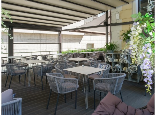 "Бари" обеденная группа на 4 персоны, круглый роуп, цвет светлый в Ростове-на-Дону