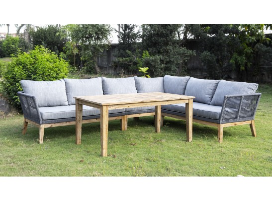 "Барселона" модуль диванный плетеный из роупа боковой правый в Ростове-на-Дону