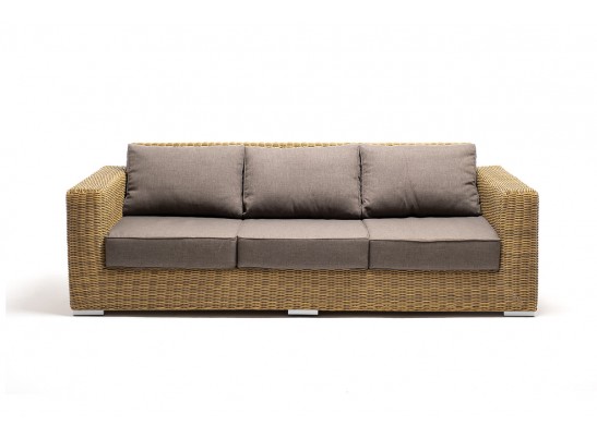 "Боно" лаунж-зона из искусственного ротанга, цвет соломенный в Ростове-на-Дону "Боно" лаунж-зона из искусственного ротанга, цвет соломенный в Ростове-на-Дону