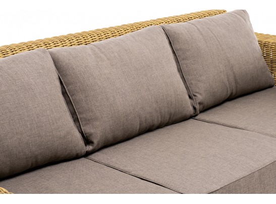 "Боно" лаунж-зона из искусственного ротанга, цвет соломенный в Ростове-на-Дону "Боно" лаунж-зона из искусственного ротанга, цвет соломенный в Ростове-на-Дону