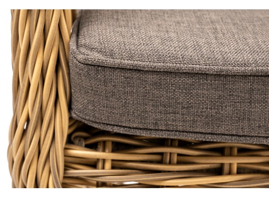 "Цесена" кресло плетеное из искусственного ротанга, цвет соломенный в Ростове-на-Дону