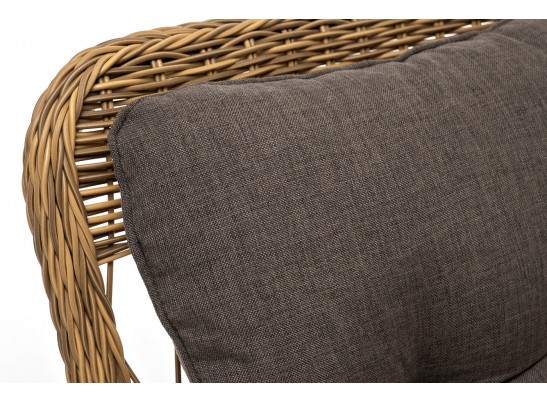 "Цесена" кресло плетеное из искусственного ротанга, цвет соломенный в Ростове-на-Дону