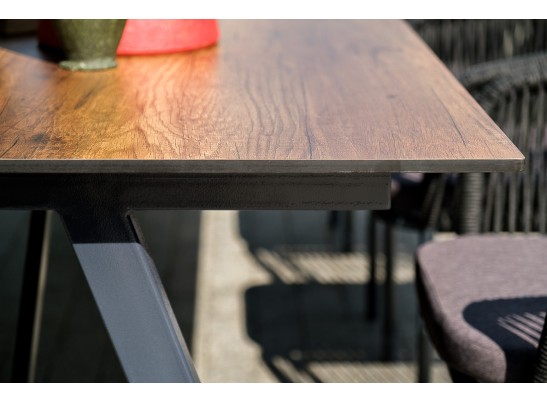 "Рио" стол интерьерный из HPL 300х100см, цвет столешницы "дуб" в Ростове-на-Дону