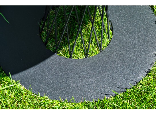 "Диего" обеденная группа на 4 персоны со стульями "Марсель", столешница "серый гранит" в Ростове-на-Дону