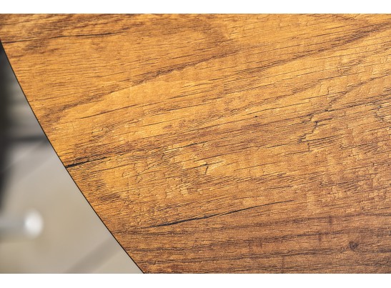 "Диего" обеденный стол из HPL круглый Ø100см, цвет "дуб", каркас белый в Ростове-на-Дону "Диего" обеденный стол из HPL круглый Ø100см, цвет "дуб", каркас белый в Ростове-на-Дону