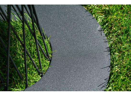 "Диего" обеденный стол из HPL круглый Ø120см, цвет "серый гранит" в Ростове-на-Дону