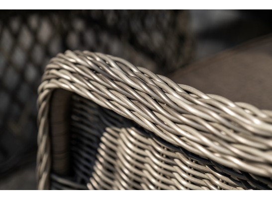 "Равенна" обеденная группа плетеная, цвет графит в Ростове-на-Дону