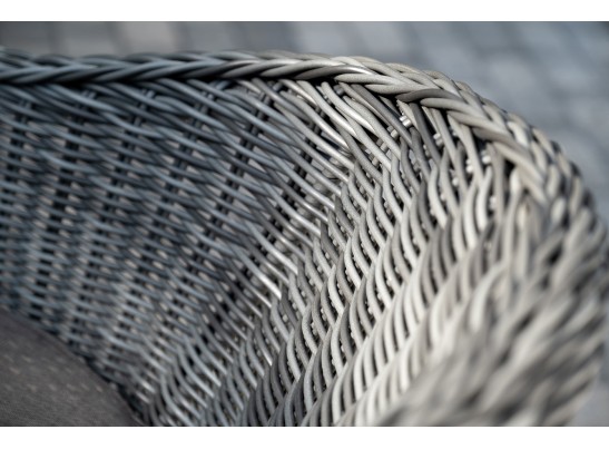 "Равенна" обеденная группа плетеная, цвет графит в Ростове-на-Дону