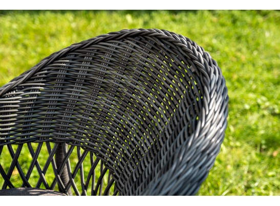 "Эспрессо–150 S" обеденная группа плетеная, цвет графит в Ростове-на-Дону