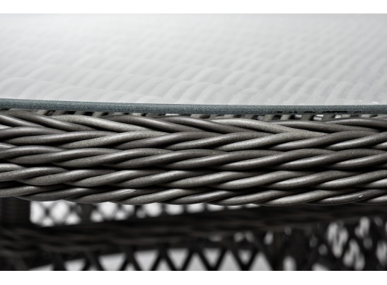 "Эспрессо–150 S" обеденная группа плетеная, цвет графит в Ростове-на-Дону