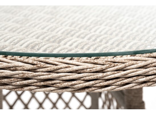 "Эспрессо–80 L" обеденная группа плетеная, цвет бежевый в Ростове-на-Дону