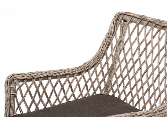 "Эспрессо–80 L" обеденная группа плетеная, цвет бежевый в Ростове-на-Дону