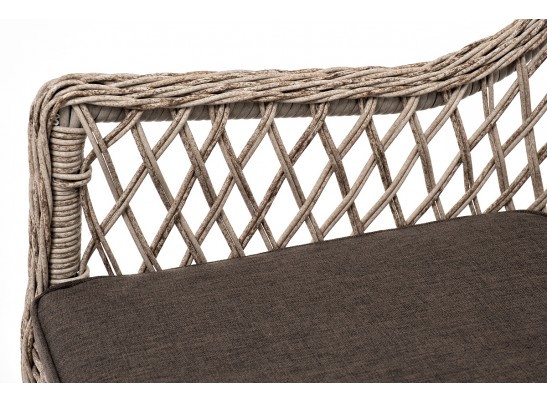 "Эспрессо–80 L" обеденная группа плетеная, цвет бежевый в Ростове-на-Дону