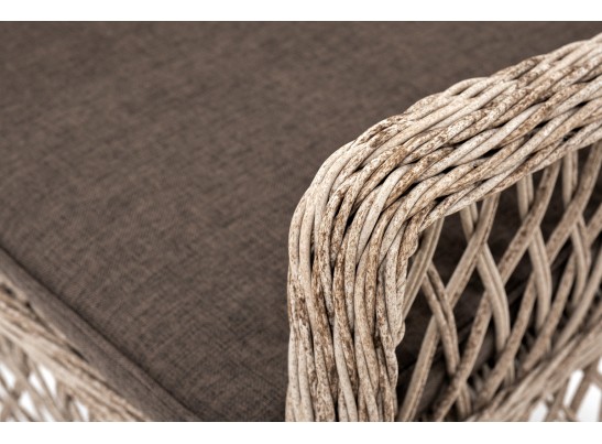 "Эспрессо–80 L" обеденная группа плетеная, цвет бежевый в Ростове-на-Дону