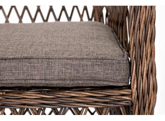 "Эспрессо–80 L" обеденная группа плетеная, цвет коричневый в Ростове-на-Дону