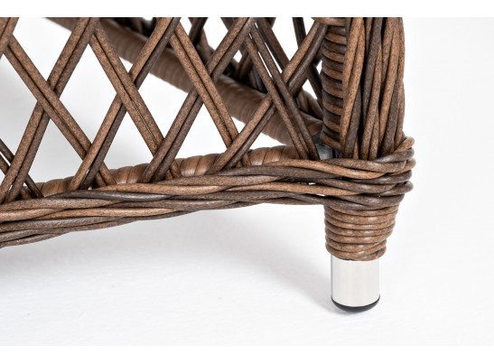 "Эспрессо–80 L" обеденная группа плетеная, цвет графит в Ростове-на-Дону