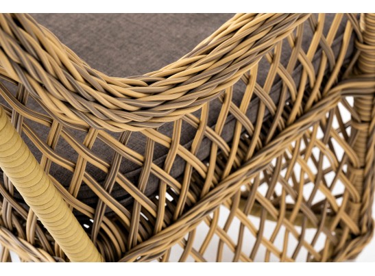 "Эспрессо–80 L" обеденная группа плетеная, цвет соломенный в Ростове-на-Дону