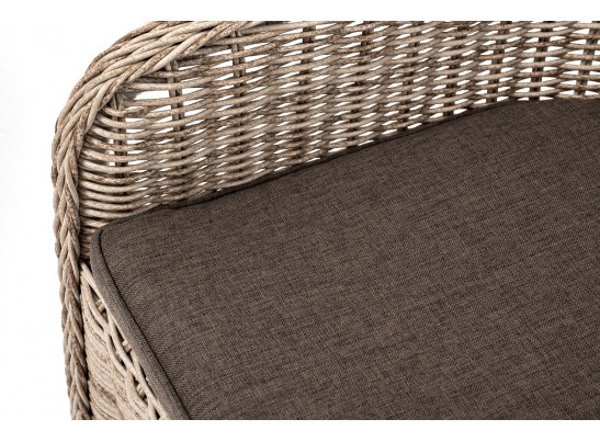 "Эспрессо–80 R" обеденная группа плетеная, цвет бежевый в Ростове-на-Дону