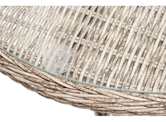 "Эспрессо–80 R" обеденная группа плетеная, цвет бежевый в Ростове-на-Дону