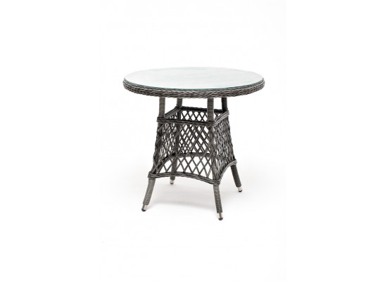 "Эспрессо–80 R" обеденная группа плетеная, цвет графит в Ростове-на-Дону