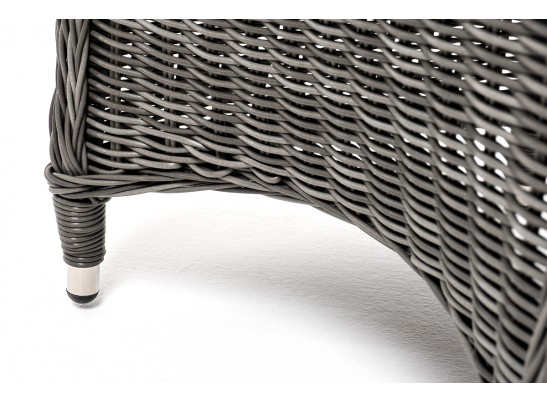 "Эспрессо–80 R" обеденная группа плетеная, цвет графит в Ростове-на-Дону