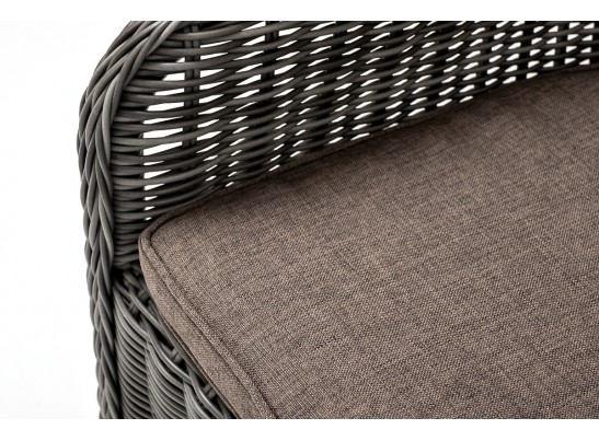 "Эспрессо–80 R" обеденная группа плетеная, цвет графит в Ростове-на-Дону