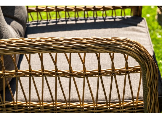 "Эспрессо–150 C" обеденная группа плетеная, цвет соломенный в Ростове-на-Дону