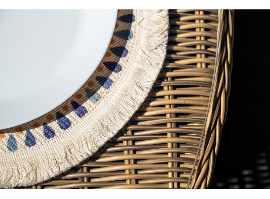 "Эспрессо–150 C" обеденная группа плетеная, цвет соломенный в Ростове-на-Дону