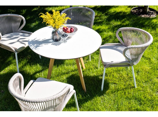 "Фоджа" обеденная группа на 4 персоны, цвет бежевый в Ростове-на-Дону