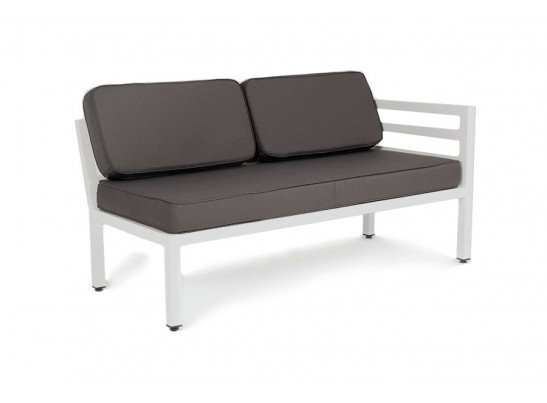 "Глория" модуль диванный левый, каркас из алюминия в Ростове-на-Дону