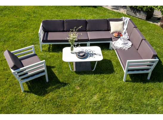 "Глория" модуль диванный угловой, каркас из алюминия в Ростове-на-Дону