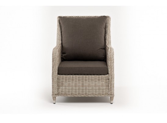 "Гляссе" кресло плетеное из искусственного ротанга, цвет бежевый в Ростове-на-Дону