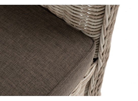 "Гляссе" кресло плетеное из искусственного ротанга, цвет бежевый в Ростове-на-Дону