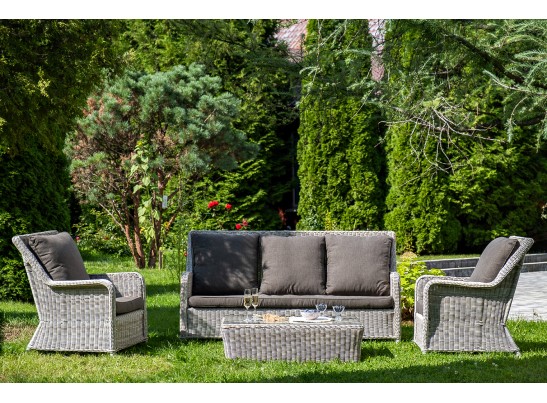 "Гляссе" лаунж-зона из искусственного ротанга, цвет бежевый в Ростове-на-Дону "Гляссе" лаунж-зона из искусственного ротанга, цвет бежевый в Ростове-на-Дону