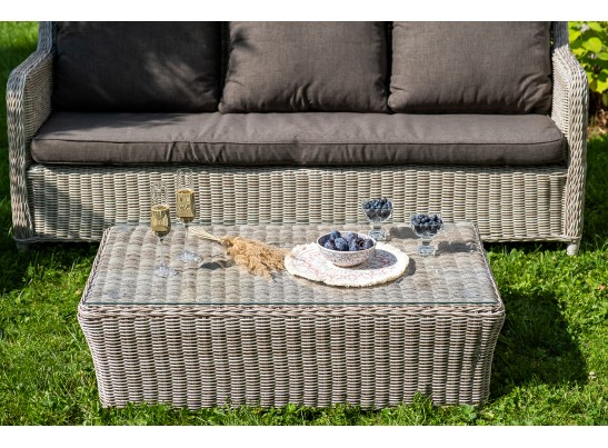 "Гляссе" лаунж-зона из искусственного ротанга, цвет бежевый в Ростове-на-Дону "Гляссе" лаунж-зона из искусственного ротанга, цвет бежевый в Ростове-на-Дону