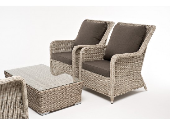 "Гляссе" лаунж-зона из искусственного ротанга, цвет бежевый в Ростове-на-Дону "Гляссе" лаунж-зона из искусственного ротанга, цвет бежевый в Ростове-на-Дону