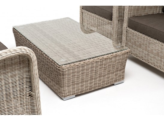 "Гляссе" лаунж-зона из искусственного ротанга, цвет бежевый в Ростове-на-Дону "Гляссе" лаунж-зона из искусственного ротанга, цвет бежевый в Ростове-на-Дону