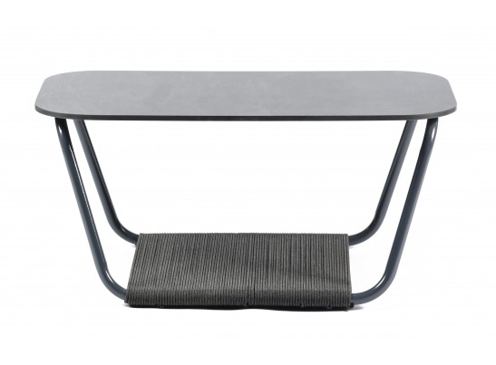 "Гранада" журнальный стол 100х65см из HPL, цвет "серый гранит" в Ростове-на-Дону