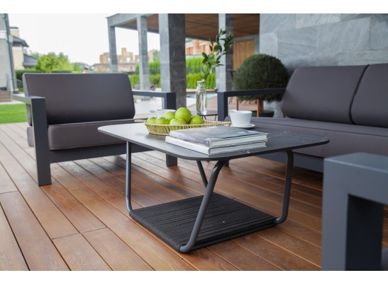 "Гранада" журнальный стол 100х65см из HPL, цвет "серый гранит" в Ростове-на-Дону