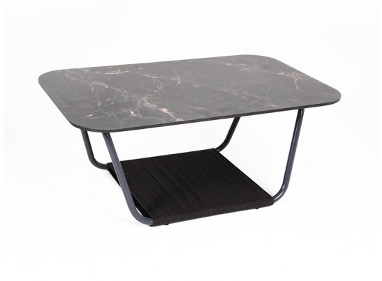 "Гранада" журнальный стол 90х50см из HPL, цвет "черный мрамор" в Ростове-на-Дону "Гранада" журнальный стол 90х50см из HPL, цвет "черный мрамор" в Ростове-на-Дону
