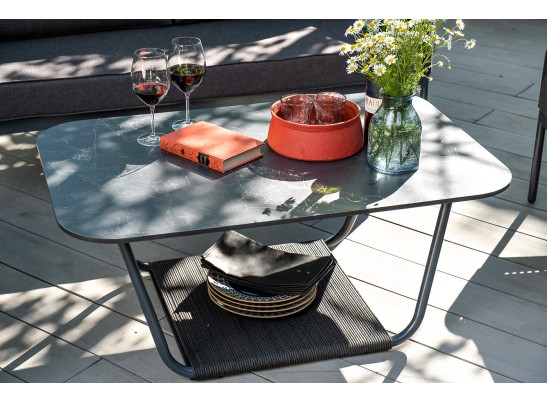 "Гранада" журнальный стол 90х50см из HPL, цвет "черный мрамор" в Ростове-на-Дону "Гранада" журнальный стол 90х50см из HPL, цвет "черный мрамор" в Ростове-на-Дону