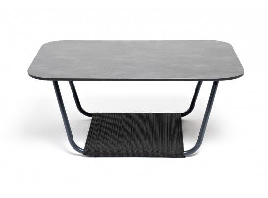 "Гранада" журнальный стол 90х50см из HPL, цвет "серый гранит" в Ростове-на-Дону