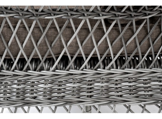 "Гранд Латте" диван трехместный из искусственного ротанга, цвет графит в Ростове-на-Дону