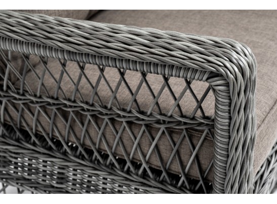 "Гранд Латте" кресло из искусственного ротанга, цвет графит в Ростове-на-Дону