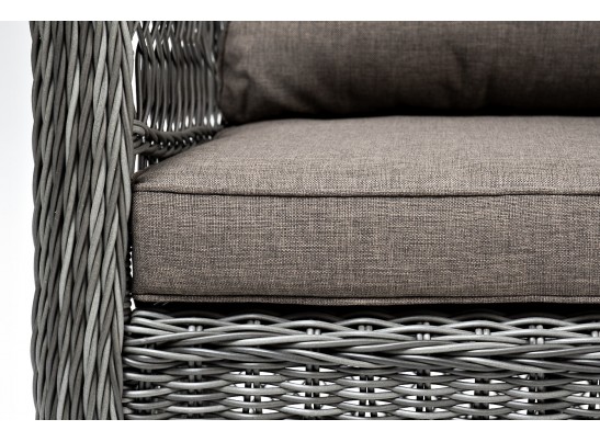 "Гранд Латте" кресло из искусственного ротанга, цвет графит в Ростове-на-Дону