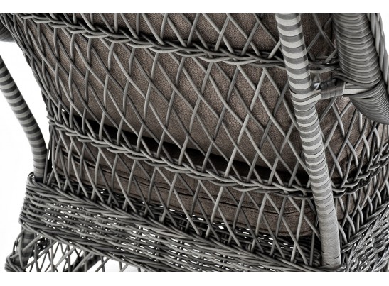 "Гранд Латте" кресло из искусственного ротанга, цвет графит в Ростове-на-Дону