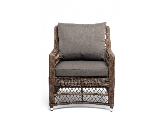 "Гранд Латте" кресло из искусственного ротанга, цвет коричневый в Ростове-на-Дону