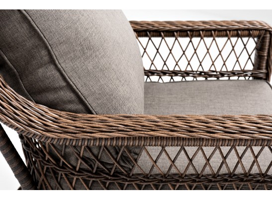 "Гранд Латте" кресло из искусственного ротанга, цвет коричневый в Ростове-на-Дону