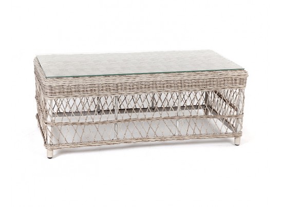 "Гранд Латте" стол журнальный из искусственного ротанга, цвет бежевый в Ростове-на-Дону