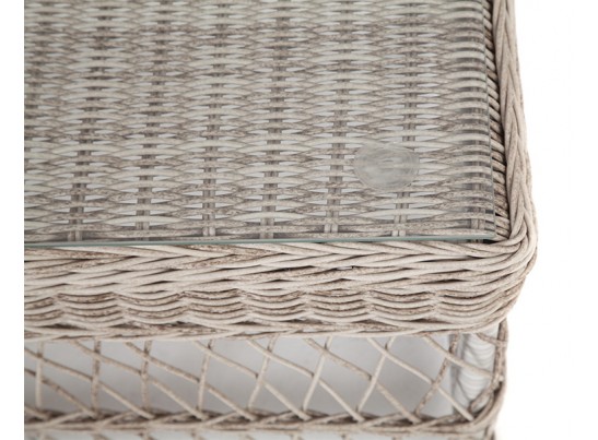 "Гранд Латте" стол журнальный из искусственного ротанга, цвет бежевый в Ростове-на-Дону